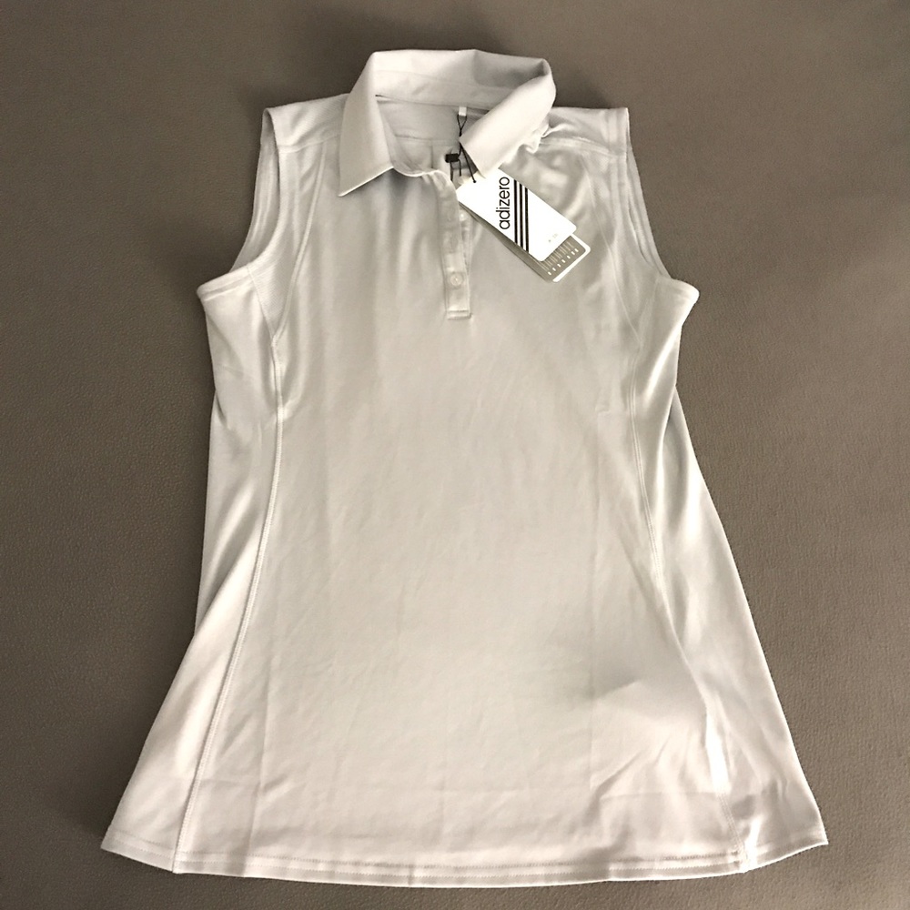 Light grey golf shirt